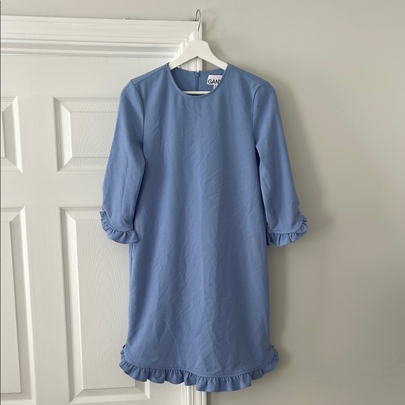 Ganni Mini Dress Size 32 - Picture 2 of 5